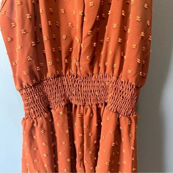 SHEIN Rust colored dress. Size Large. NWOT. - Picture 6 of 8